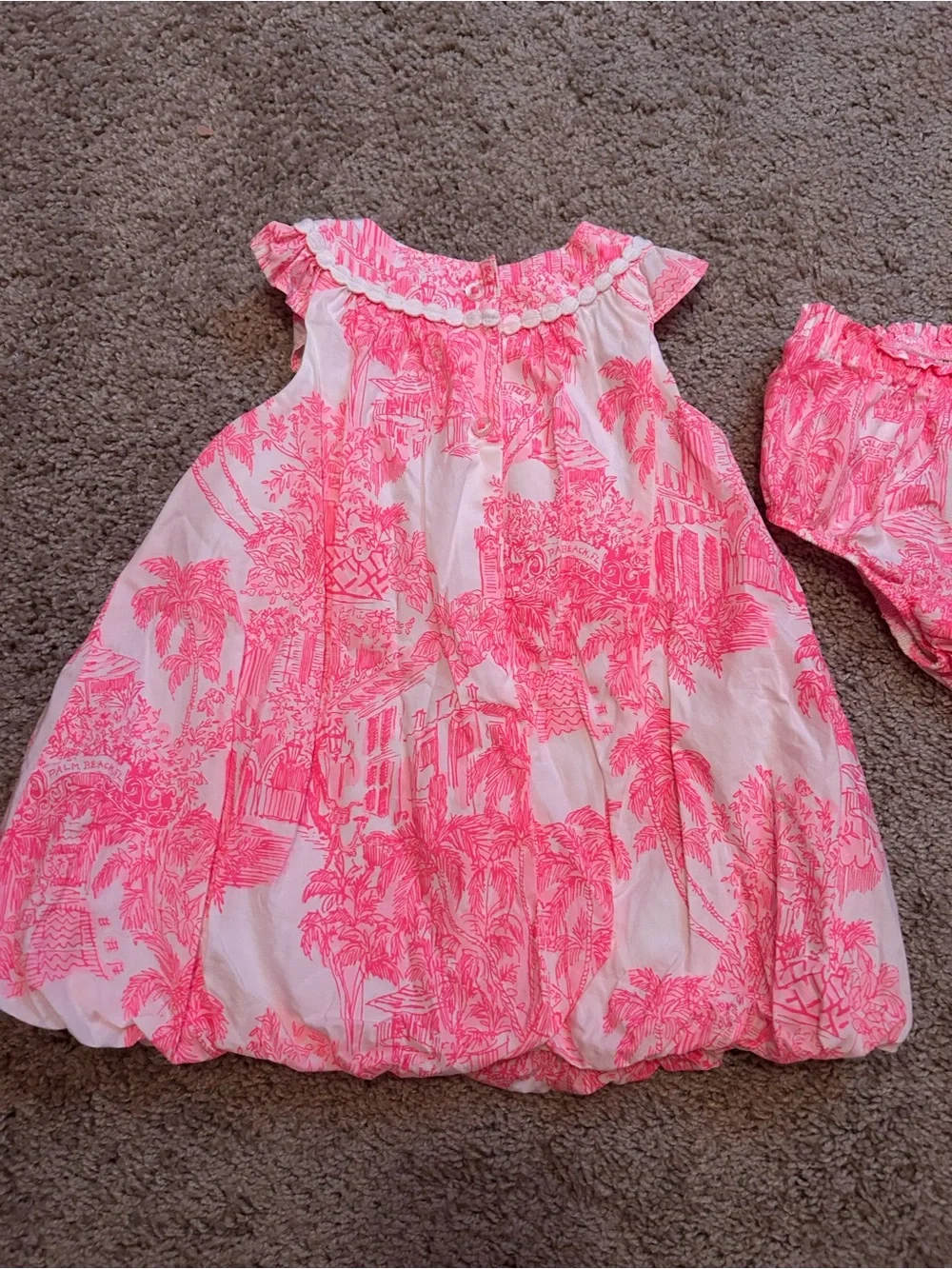 Lilly Pulitzer 18-24 month Baby Bubble Dress with Bloomers